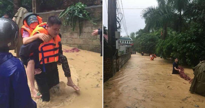 Lũ lụt lịch sử ở Hòa Bình: Gần 20 người bị nước cuốn mất tích