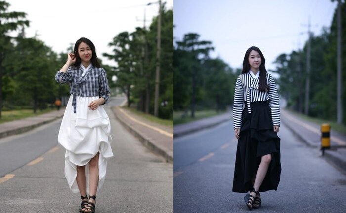 Tiếp nối trào lưu cách tân, giới trẻ Hàn biến hanbok thành váy ngắn gây xôn xao