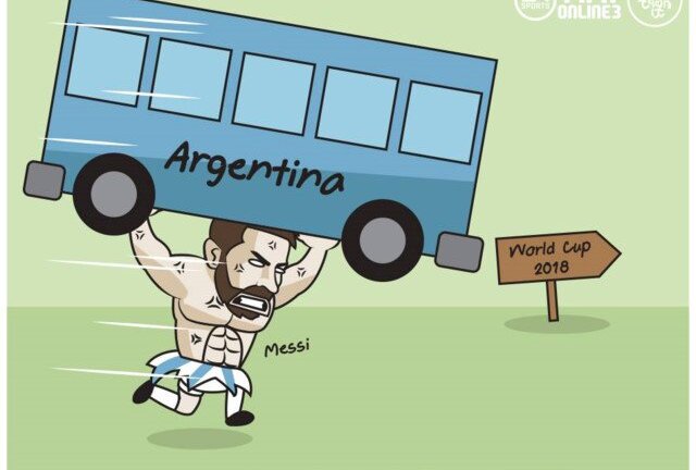 Báo thế giới: Messi là 'siêu nhân', kéo cả đội Argentina đến World Cup 2018