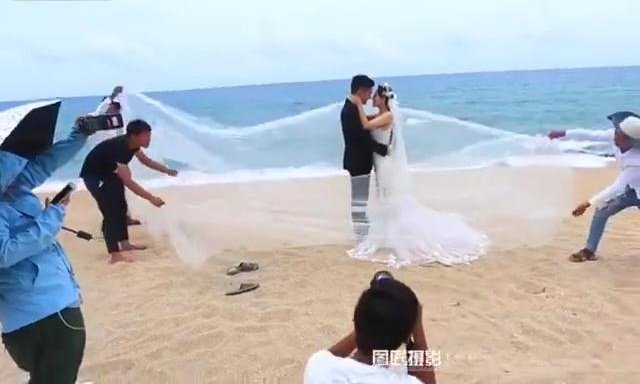 Sự thật sau những tấm ảnh cưới lung linh khiến người xem 'ngã ngửa'