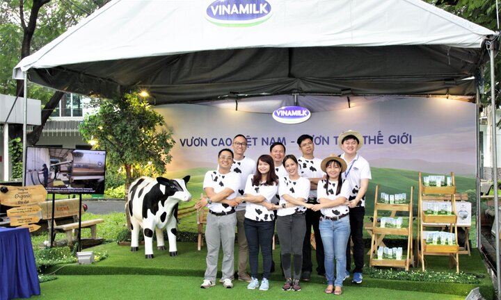 Vinamilk đồng hành cùng 'Ngày hội việc làm Bách Khoa 2017'