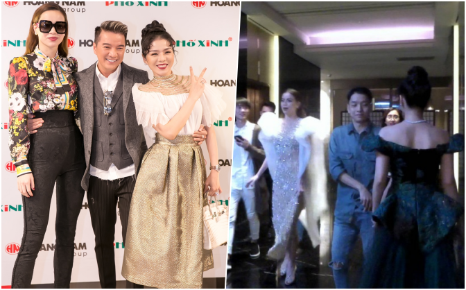 Hà Hồ - Lệ Quyên: Sáng tươi cười chụp ảnh, tối đã xem nhau như 'người vô hình'