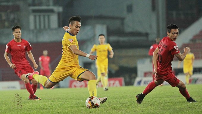 Xem video trực tiếp SLNA vs Hải Phòng vòng 22 V-League 2017