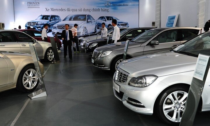 Ô tô cũ còn tối thiểu 2 năm bảo hành mới được nhập khẩu