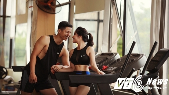 Bộ ảnh cưới cực độc của cặp đôi gặp và yêu nhau từ phòng tập gym
