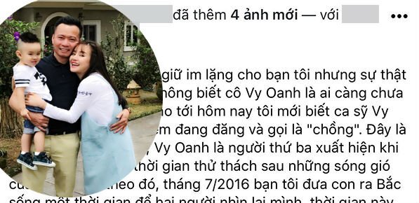 Bị tố 'giật chồng' và bé Voi không phải con của chồng, Vy Oanh lên tiếng