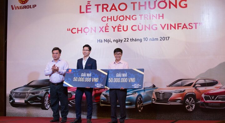 1,1 tỷ đồng giải thưởng 'Chọn xế yêu cùng VINFAST' về tay người chiến thắng
