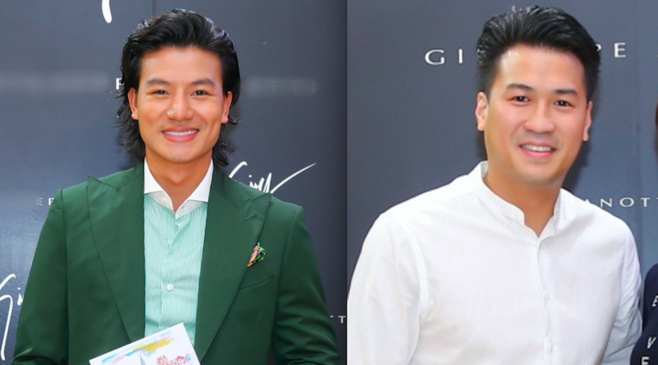 Hiếu Nguyễn - Phillip Nguyễn đọ vẻ lịch lãm trong sự kiện