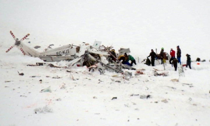 Máy bay Nga rơi xuống biển ở Bắc Cực