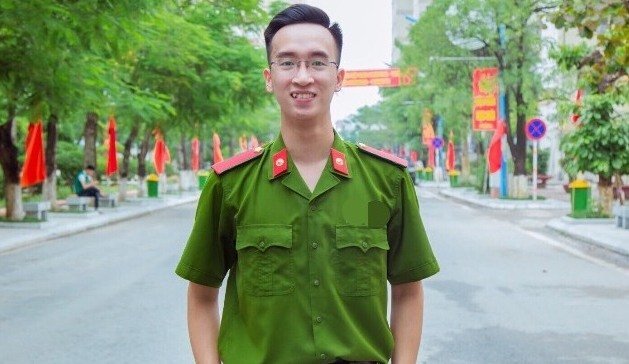 Điều ít biết về chàng thủ khoa điển trai của Học viện Cảnh sát nhân dân