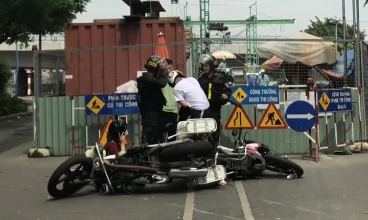 Cảnh sát cơ động ‘lên gối’ với học sinh ở TP.HCM: Nhân chứng lên tiếng