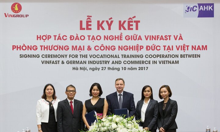 VINFAST và Phòng thương mại Công nghiệp Đức hợp tác đào tạo cơ khí
