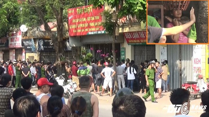 Đã giải cứu thành công nữ y tá bị nam thanh niên dùng súng khống chế ở Hà Nội