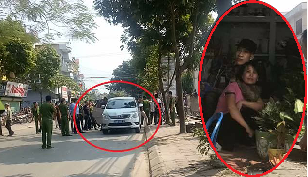 Ảnh: Hiện trường nam thanh niên dùng súng khống chế người phụ nữ ở Hà Nội