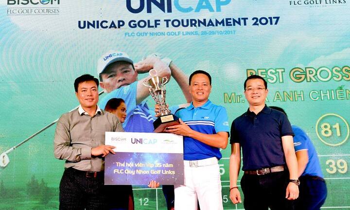 Golfer Tạ Anh Chiến lần đầu vô địch Unicap Golf Tournament 2017