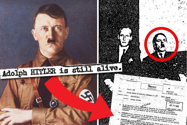 CIA có bằng chứng Hitler không chết, chạy trốn sang Colombia