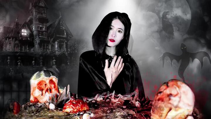 Đại tiệc Halloween với 'giun đất, đầu lâu' rùng rợn của thánh ăn công sở