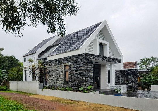 Cư dân mạng hiến kế xây nhà 2 tầng tuyệt đẹp chỉ với 200 triệu ở quê