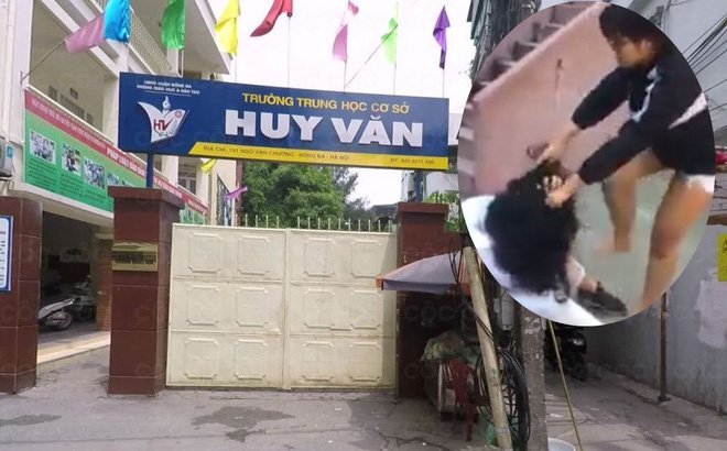 Hai nữ sinh đánh nhau xôn xao mạng xã hội đã nghỉ học