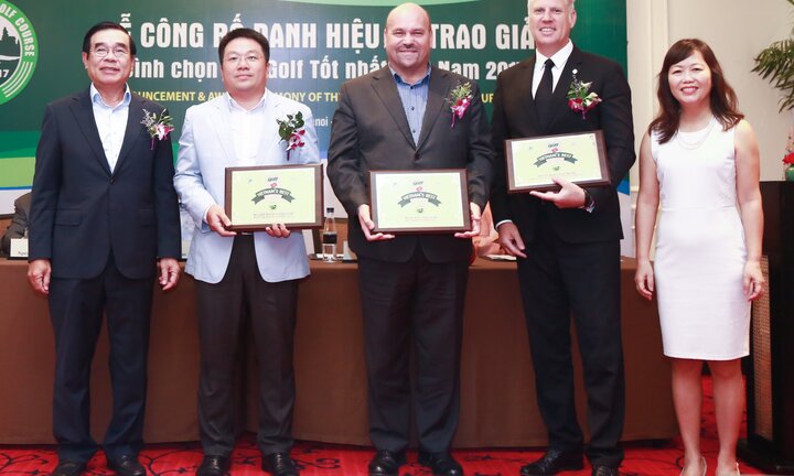 Sân gôn đẳng cấp thuộc BRG Golf được vinh danh trong giải thưởng uy tín của tạp chí Gôn Việt Nam năm 2017