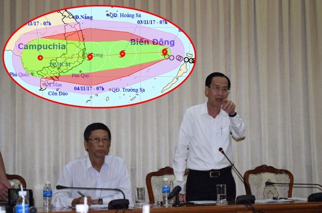 TP.HCM họp khẩn ứng phó bão số 12