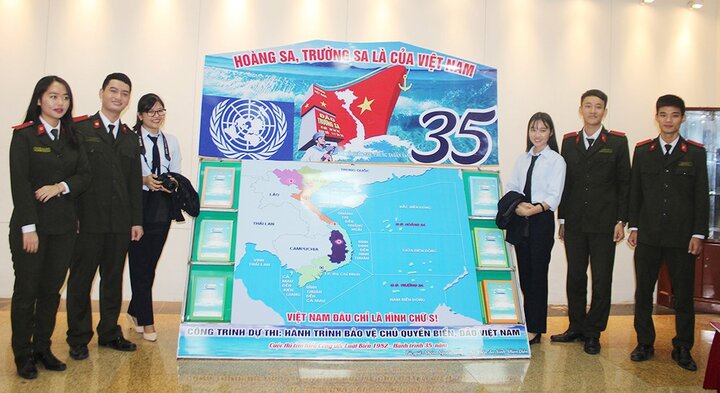 Điều đặc biệt giúp Học viện An ninh nhân dân giành giải Nhất cuộc thi ‘Công ước Luật biển 1982’