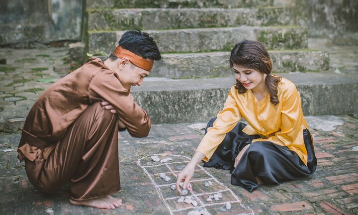 Ảnh cưới phong cách Nam Bộ nhí nhảnh của cặp đôi Thanh Hóa