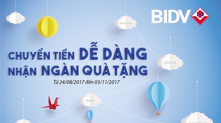 Chuyển tiền dễ dàng nhận ngàn quà tặng - Ưu đãi khách hàng nhận tiền Western Union