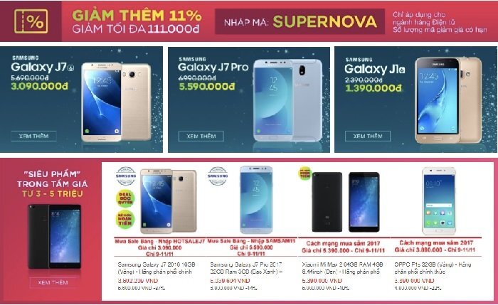 Có thể mua được gì khi Lazada khuyến mại?