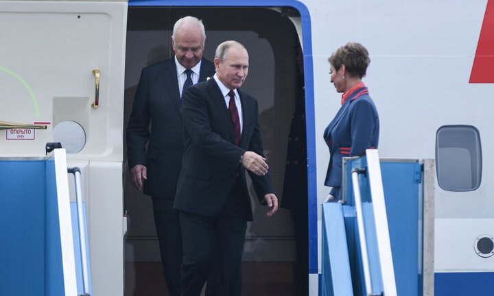 Những hình ảnh đầu tiên của Tổng thống Nga Putin tại Đà Nẵng