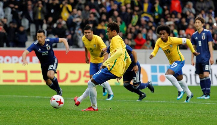 Video highlights Nhật Bản 1-3 Brazil: Neymar ghi bàn và đá hỏng phạt đền