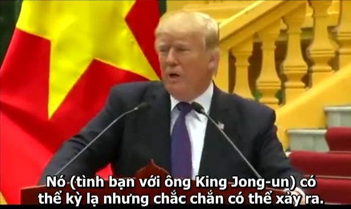 Tổng thống Trump: Tình bạn với Kim Jong-un 'kỳ lạ nhưng có thể xảy ra'