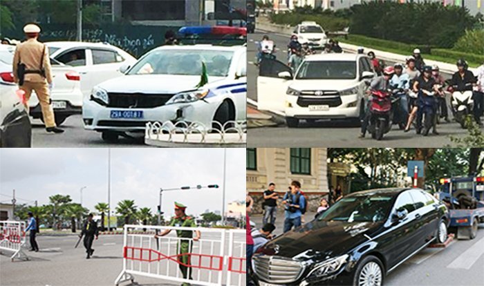 Những vụ tai nạn 'dở khóc, dở cười' trong lộ trình của đoàn lãnh đạo tham dự APEC