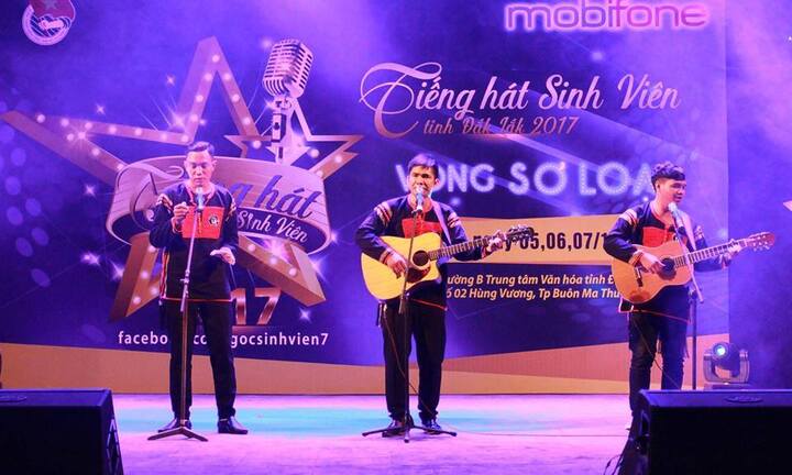 Giới trẻ Tây Nguyên sẵn sàng cho đêm chung kết Tiếng hát sinh viên do MobiFone tổ chức