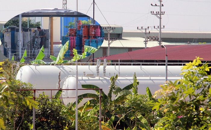 Cơ sở sang chiết gas nằm sát kho quân đội vẫn được cấp phép: Quân khu 3 cần vào cuộc làm rõ