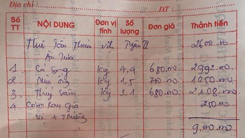 Du khách bị 'chém’ bữa cơm 9 triệu đồng trên vịnh Hạ Long: Thông tin từ cơ quan chức năng