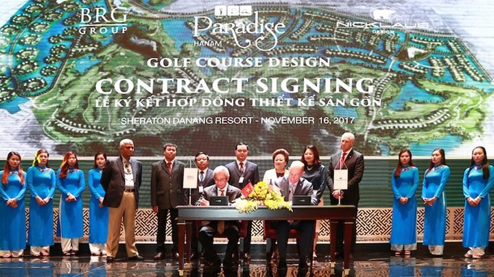 Hội nghị Gôn Châu Á Thái Bình Dương 2017: Tập đoàn BRG và Nicklaus Design đẩy mạnh hợp tác phát triển tại Việt Nam