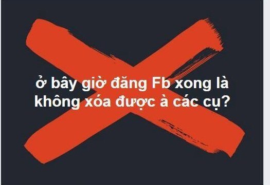 Từ 14h ngày 17/11: Dân mạng bất ngờ vì đăng status Facebook, không thể xóa dấu vết