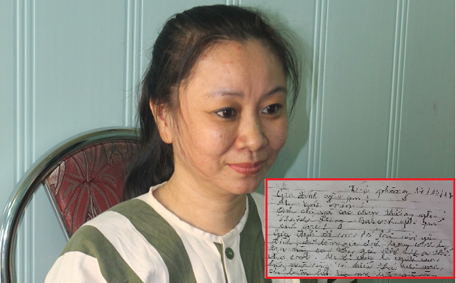 Lá thư sám hối dài kín 3 mặt giấy của nữ tử tù đất Cảng