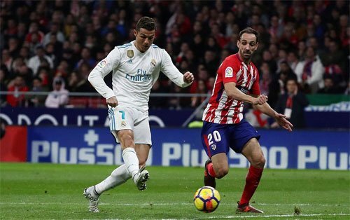 Hòa Atletico, Real bị Barca bỏ xa 10 điểm