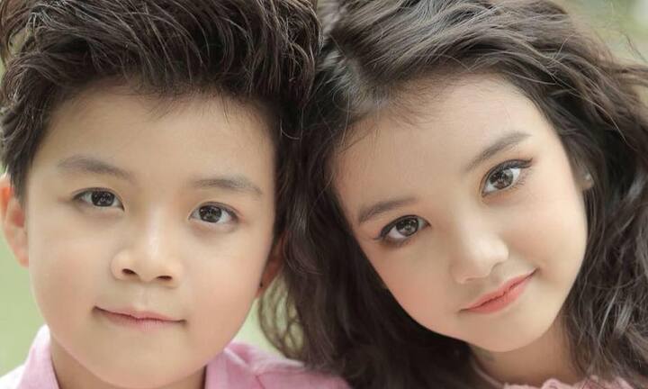 Cặp mẫu nhí tung bộ ảnh mừng Ngày nhà giáo Việt Nam đốn tim dân mạng