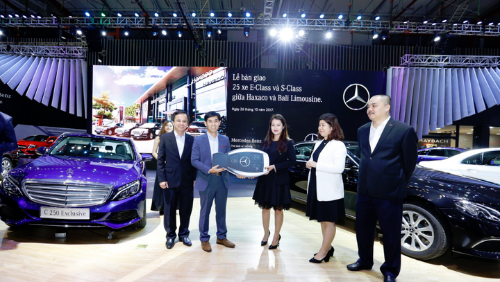 Công ty Bali Limousine mạnh tay 'tậu' 25 xe Mercedes-Benz