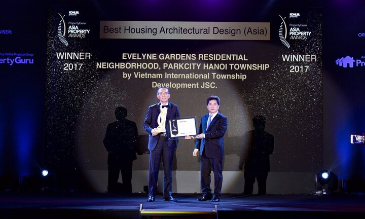 ParkCity Hanoi tiếp tục được vinh danh tại Giải Thưởng Bất Động Sản Châu Á 2017
