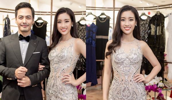 Đỗ Mỹ Linh rạng rỡ hội ngộ MC Phan Anh sau một ngày trở về từ Miss World