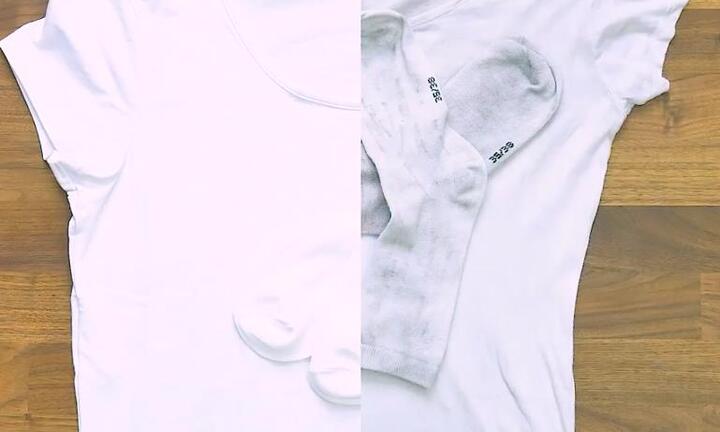 Chỉ tốn 1 nghìn đồng, chiếc áo trắng bẩn thỉu trở nên sáng như mới