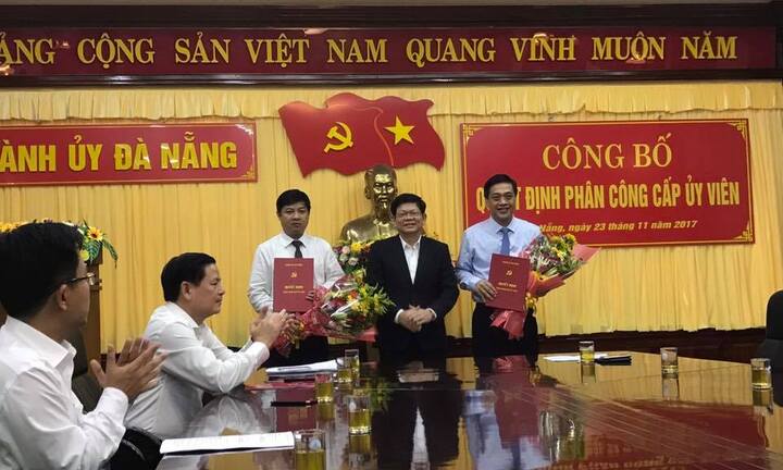 Thành ủy Đà Nẵng có Chánh Văn phòng mới