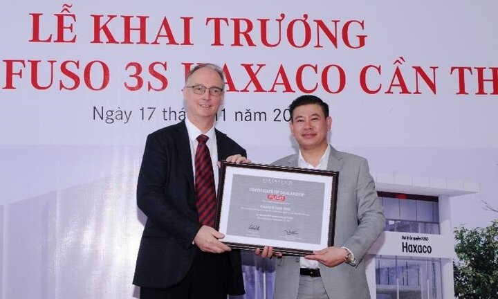 Fuso khai trương đại lý chuẩn 3S đầu tiên tại Tây Nam Bộ