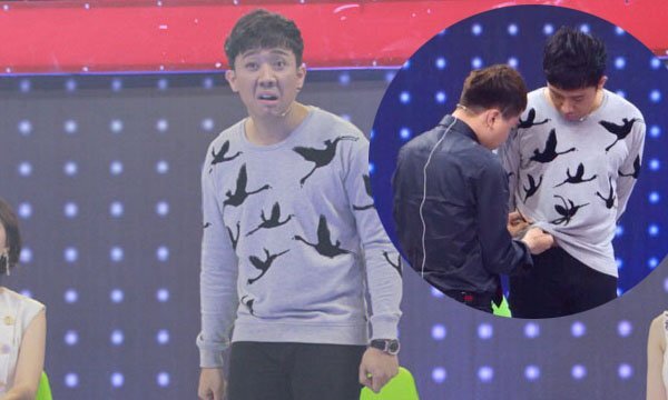 Trấn Thành bức xúc với hành động của Trịnh Thăng Bình trên sân khấu