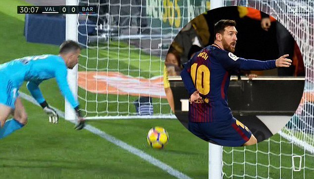 Video: Bị trọng tài cướp bàn thắng, Messi tịt ngòi 6 trận liên tiếp
