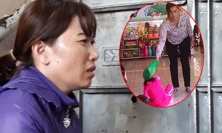 Mầm non tư thục Mầm Xanh đày đọa trẻ dã man: Bảo mẫu đánh dằn mặt